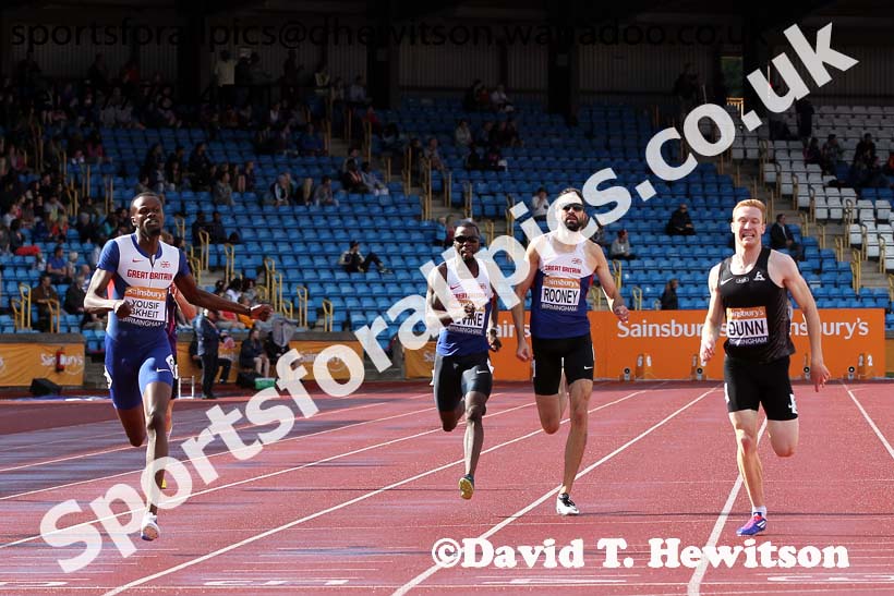 Mens 400 metres, Sainsbury's British Champs, Alexander Stadium, Birmingham. Photo: David T. Hewitson/Sprts for All Pics